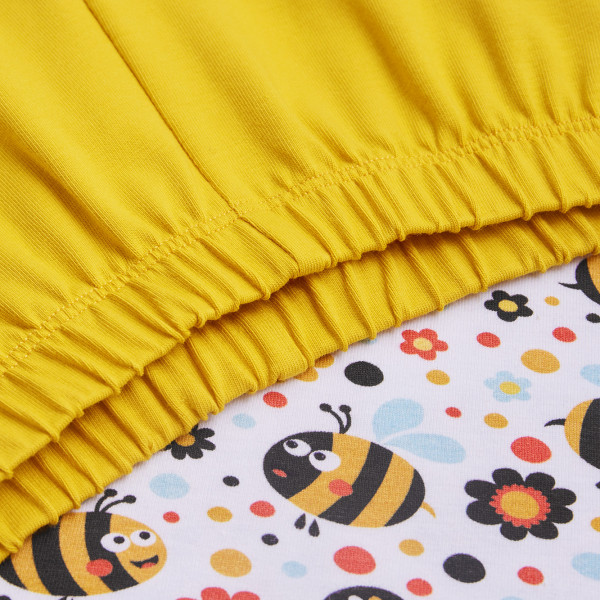 Piżama z krótkim rękawem pszczółki 2